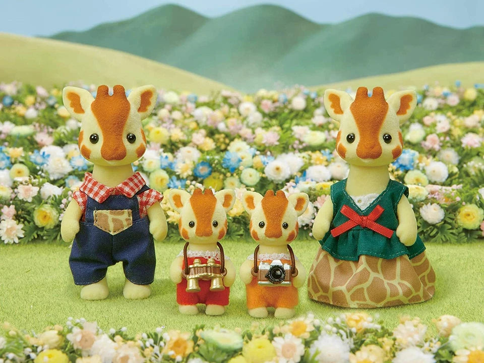 Sylvanian Familia Girafas Set Completo