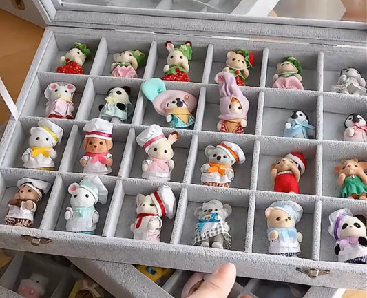 Caixa Completa 24 Bebês Sylvanian Sortidos