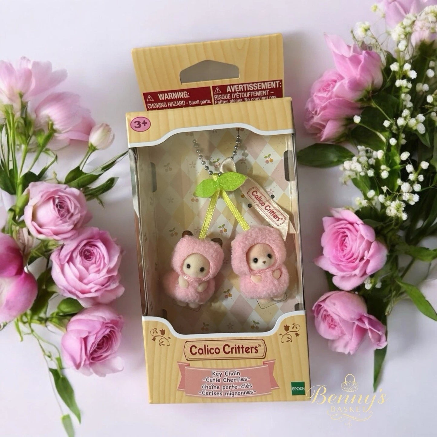 Chaveiro Sylvanian Raposa Fantasia de Doce