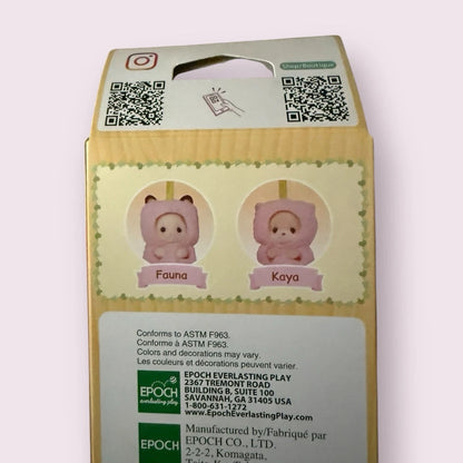 Chaveiro Sylvanian Raposa Fantasia de Doce