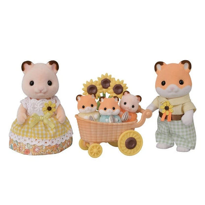 Sylvanian Families Hamster Family Set Completo
