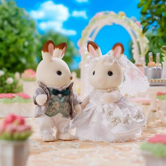 Sylvanian Set de Casamento Bordado