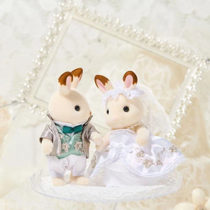 Sylvanian Set de Casamento Bordado