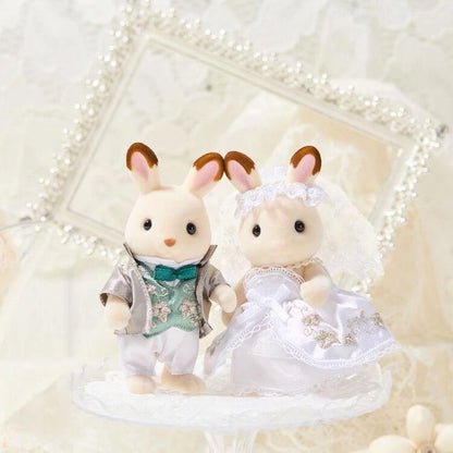 Sylvanian Set de Casamento Bordado